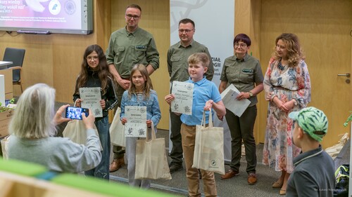 Rośliny wokół nas - laureaci konkursu spotkali się na Uniwersytecie w Białymstoku